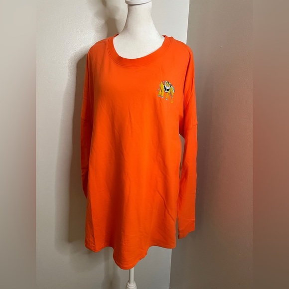 NWT Crown & Ivy Gateway to Bali Orange Elephant Oversized Tunic – XL - Picture 1 of 4